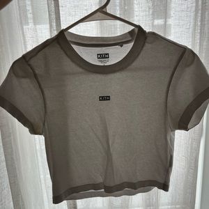Kith cropped t shirt